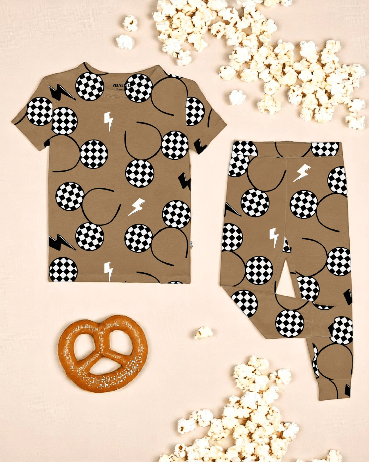 Raddest Day | Modal Short Sleeve 2 - Piece Lounge Set - Bunny Knots