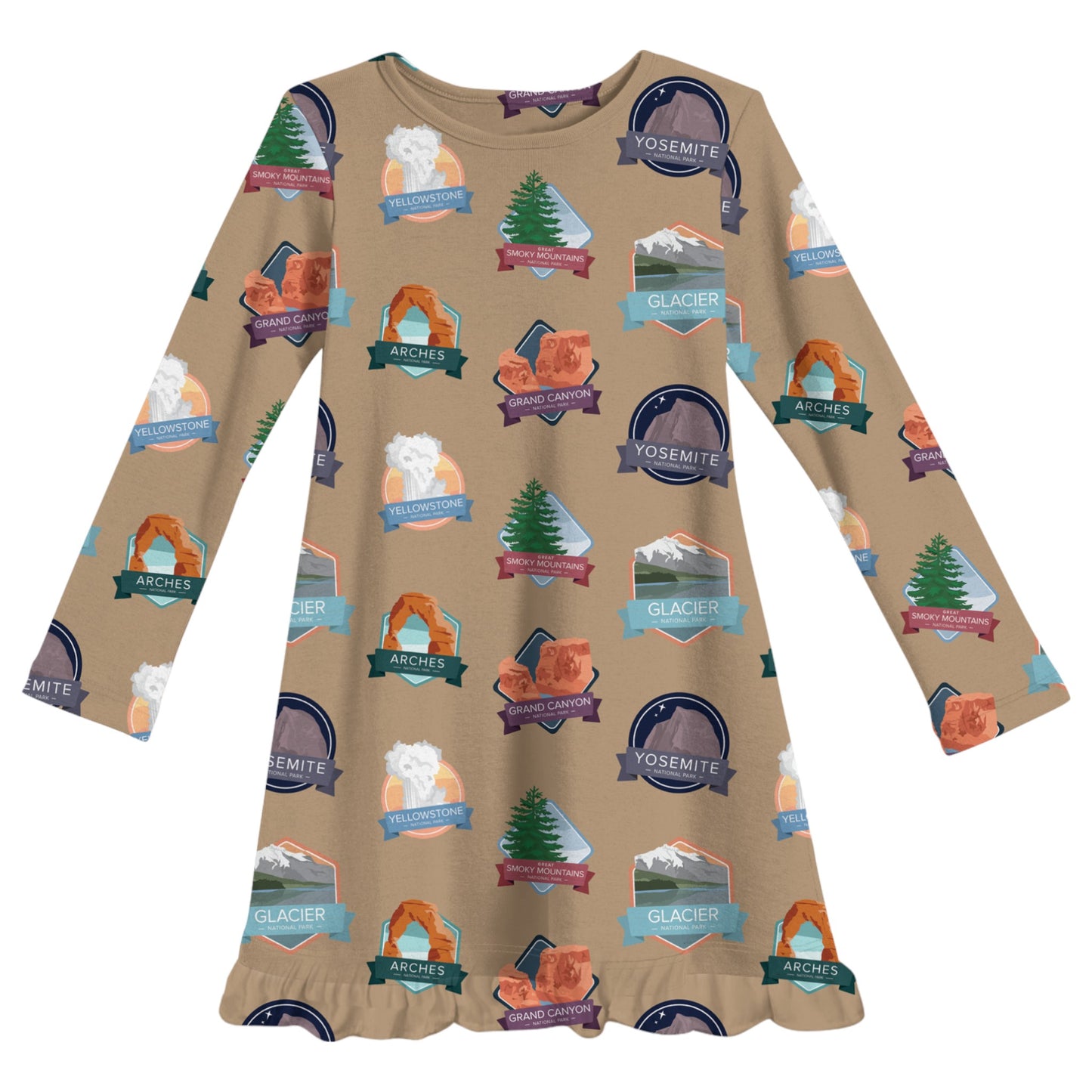 National Parks | Bamboo Ruffle Gown