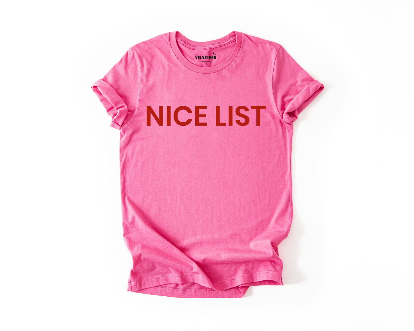 Nice List (Pink) T-Shirt