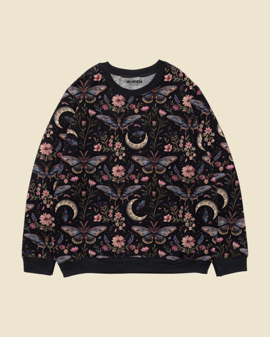 Night Garden 2.0 | Women's Bamboo Fleece Crewneck