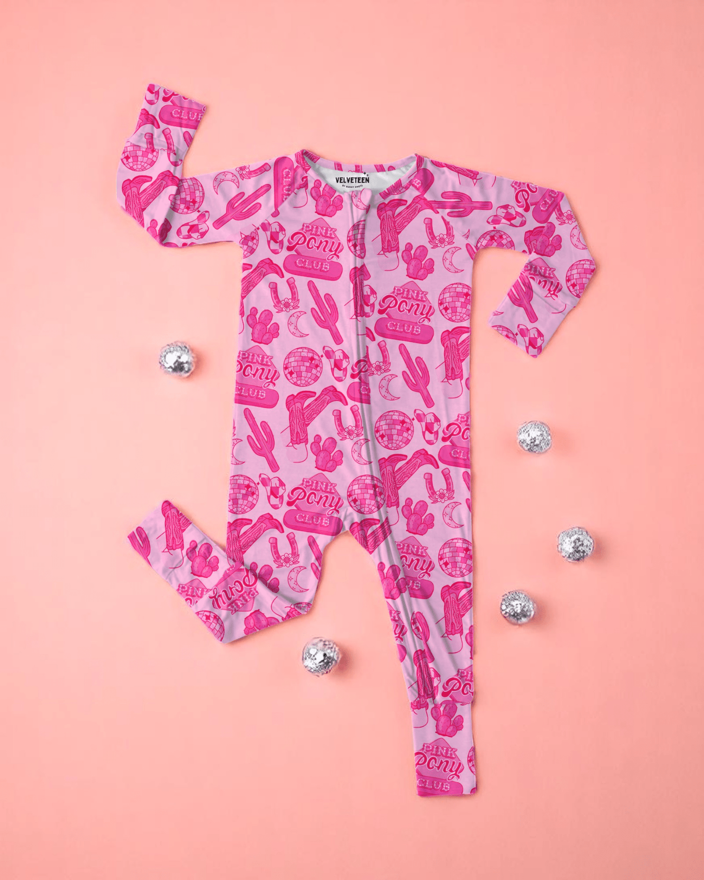 Pink Pony Club | Modal Convertible Zippy - Bunny Knots