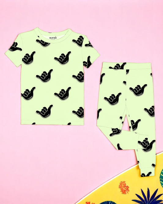 Righteous Dude | Modal Short Sleeve 2-Piece Lounge Set
