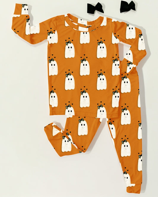 Little Bow Boo | Bamboo Loungewear Set