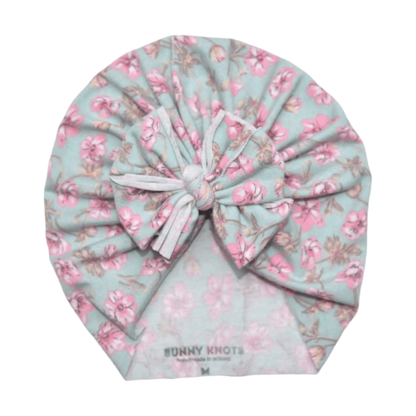 Brookstin | Tidepool Floral | Raga Classic Headwrap - Bunny Knots