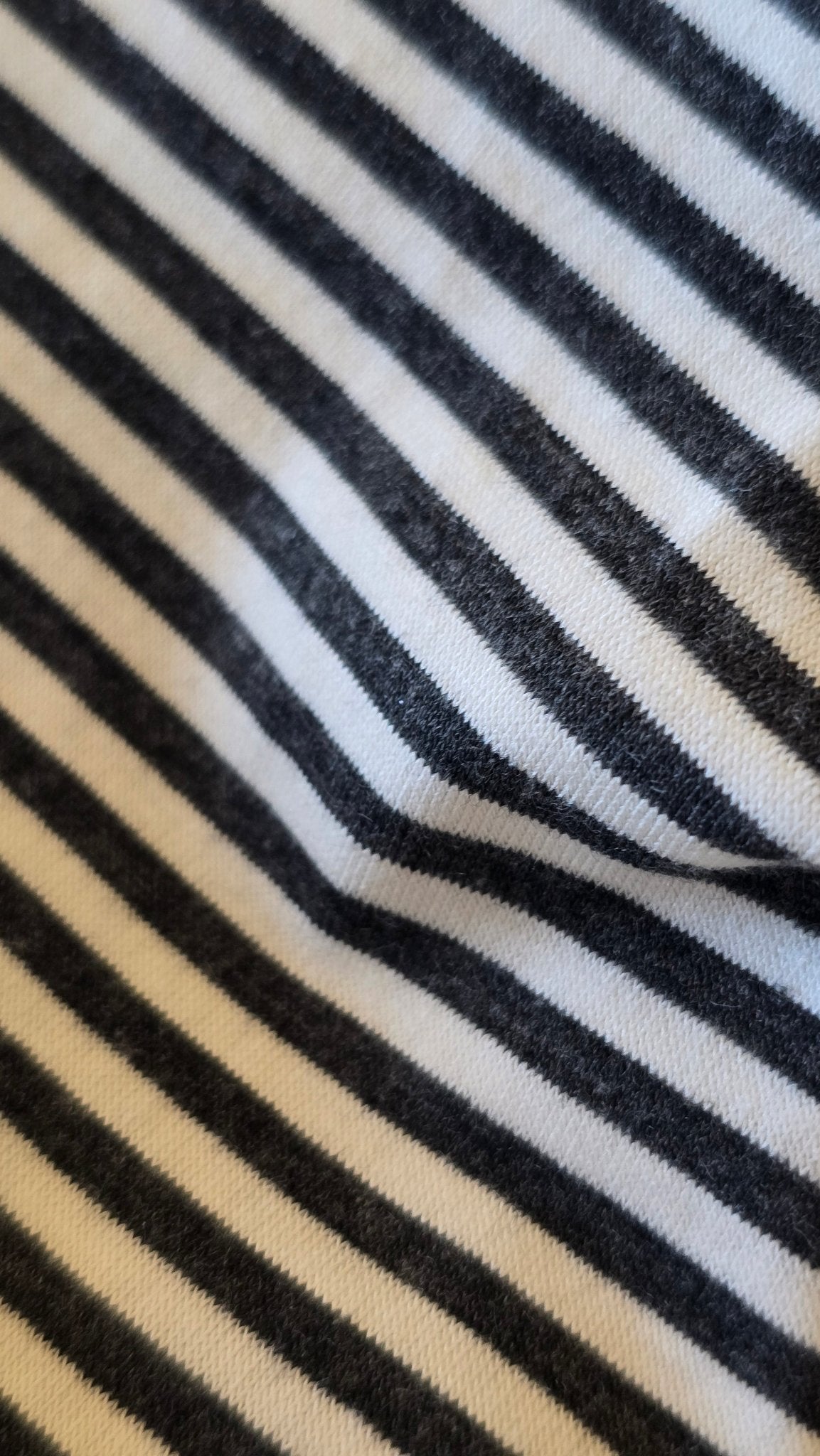 Esmeralda | Charcoal Stripe | Classic Headwrap - Bunny Knots