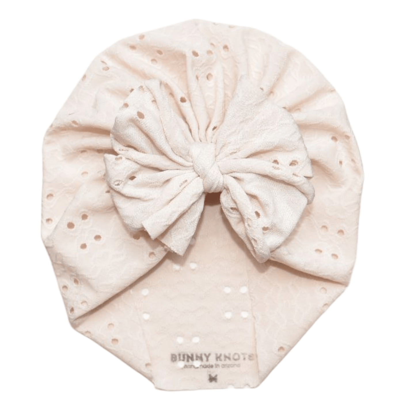 Biscuit | Gentle Cream | Eyelet Headwrap - Bunny Knots
