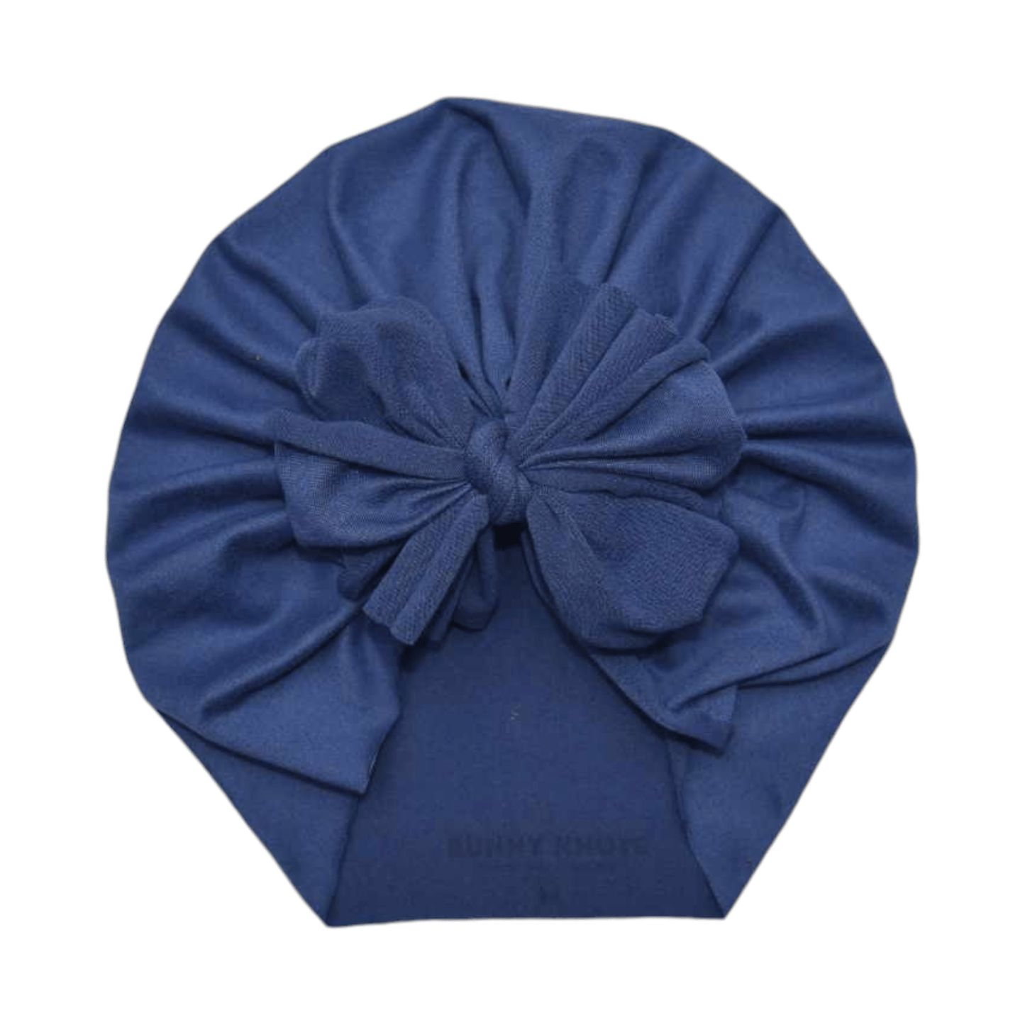 Inessa | Prussian Blue | Classic Headwrap - Bunny Knots