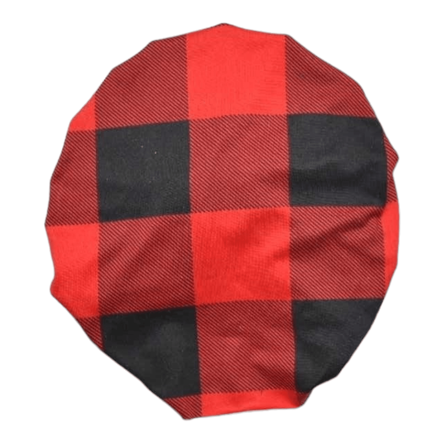 Shelbee | Black & Red Buffalo Check | Classic Headwrap - Bunny Knots