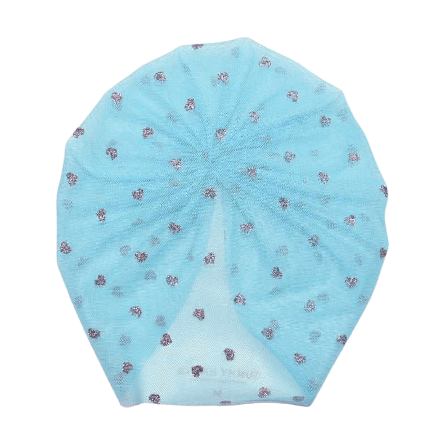 Cutesie | Glitter Heart | Boho Mesh Headwrap - Bunny Knots