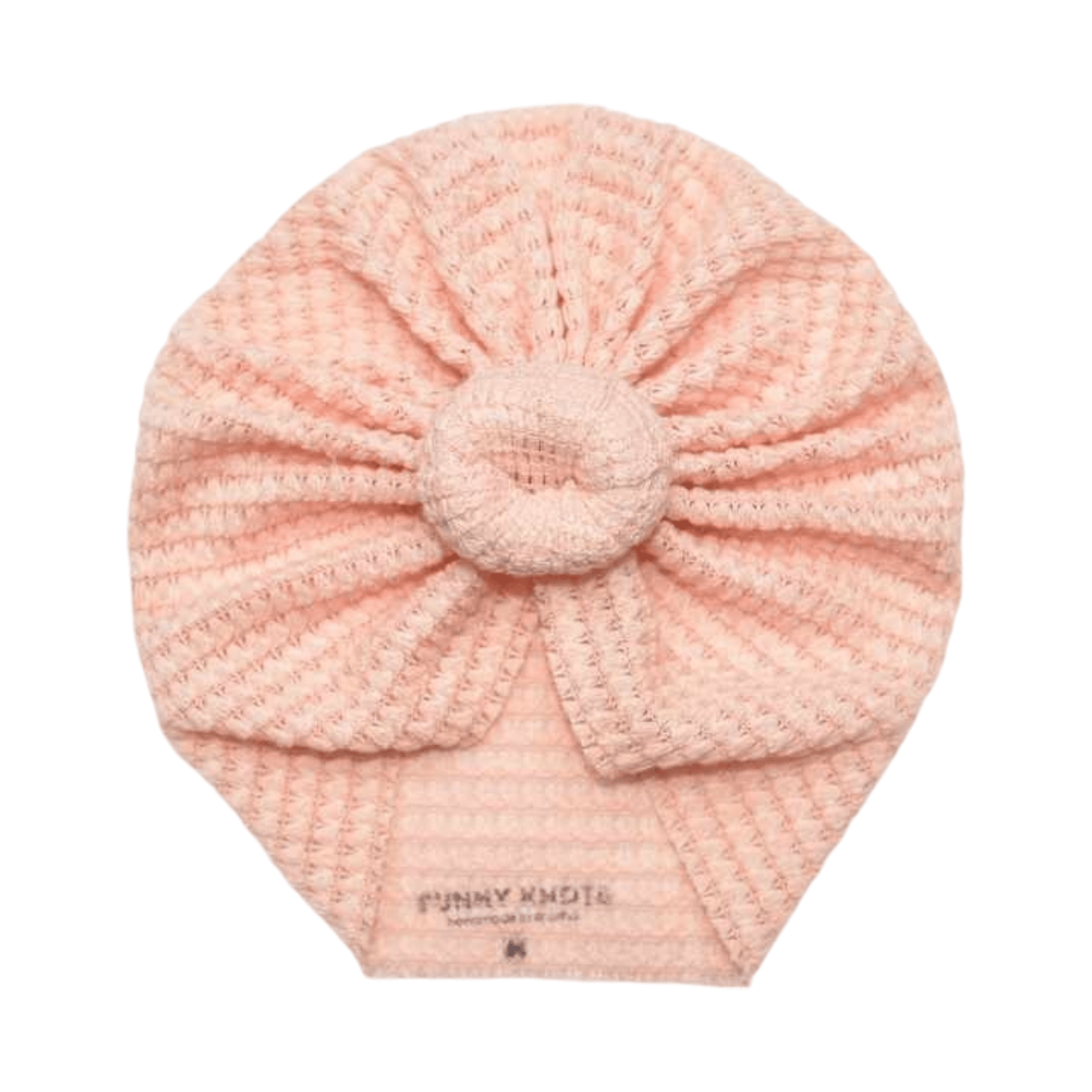 Roze | Natural Pink | Chunky Waffle Headwrap - Bunny Knots