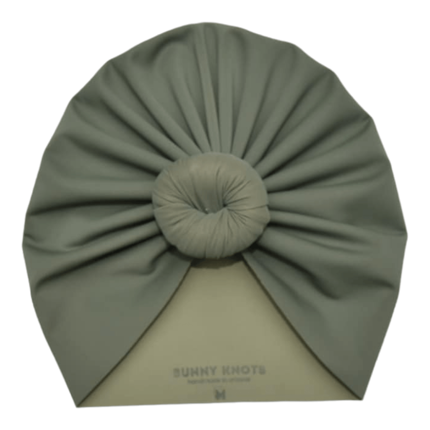 Lizzee | Olive | Swim Headwrap - Bunny Knots