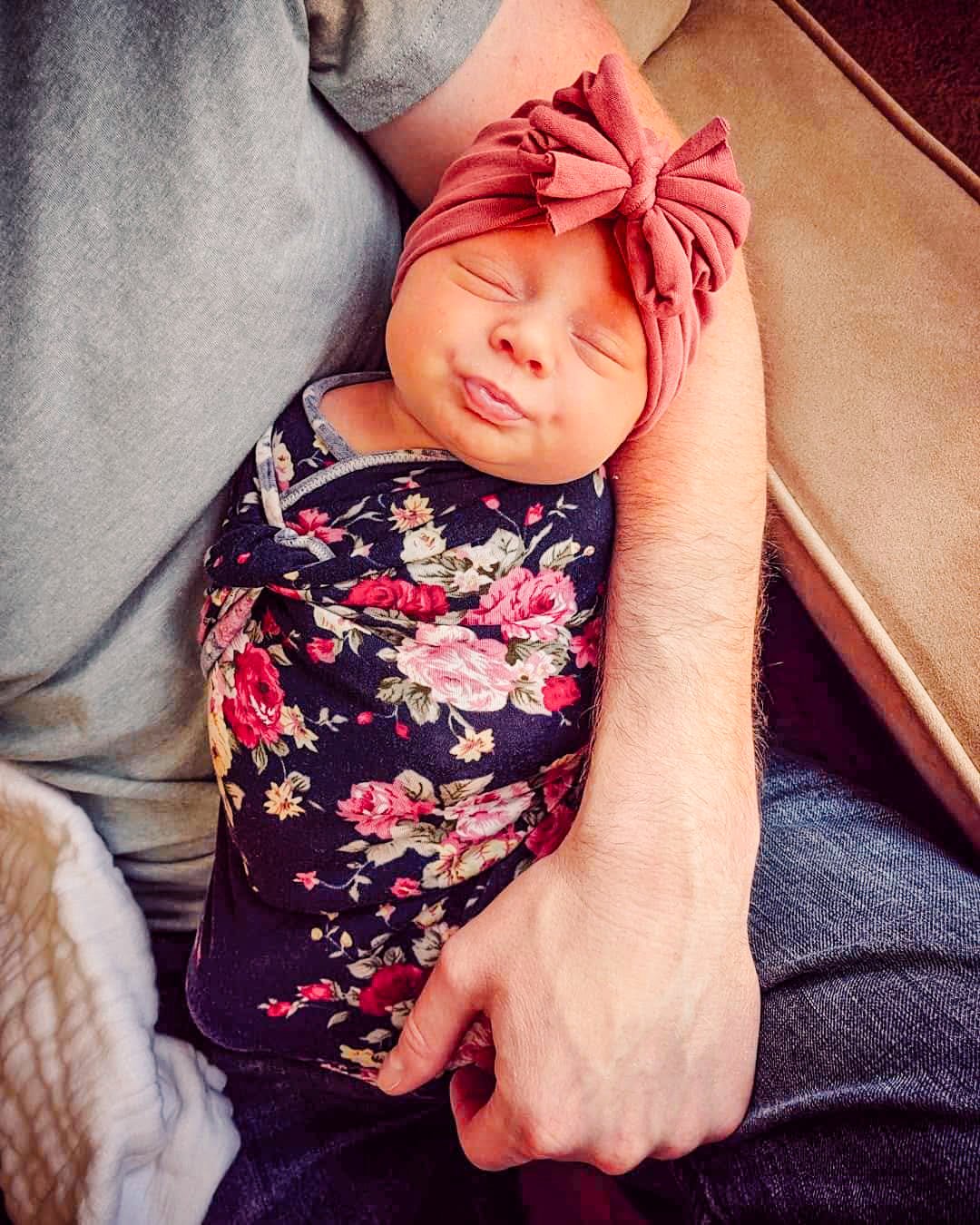 Nella | Mauve | Classic Headwrap - Bunny Knots