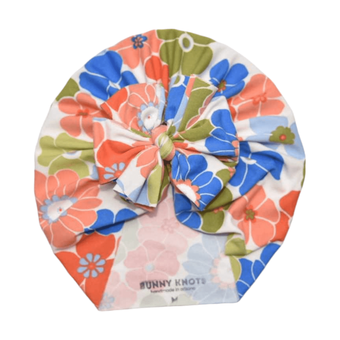 Brady | Retro Floral | Classic Headwrap - Bunny Knots