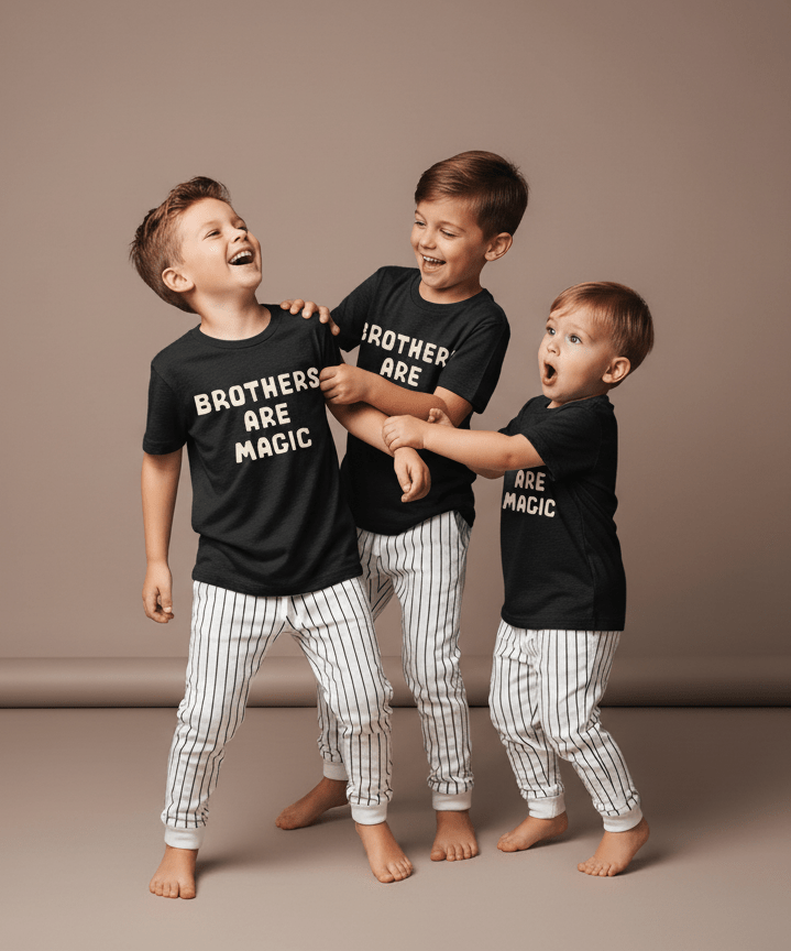 Brothers Are Magic T-Shirt - Bunny Knots