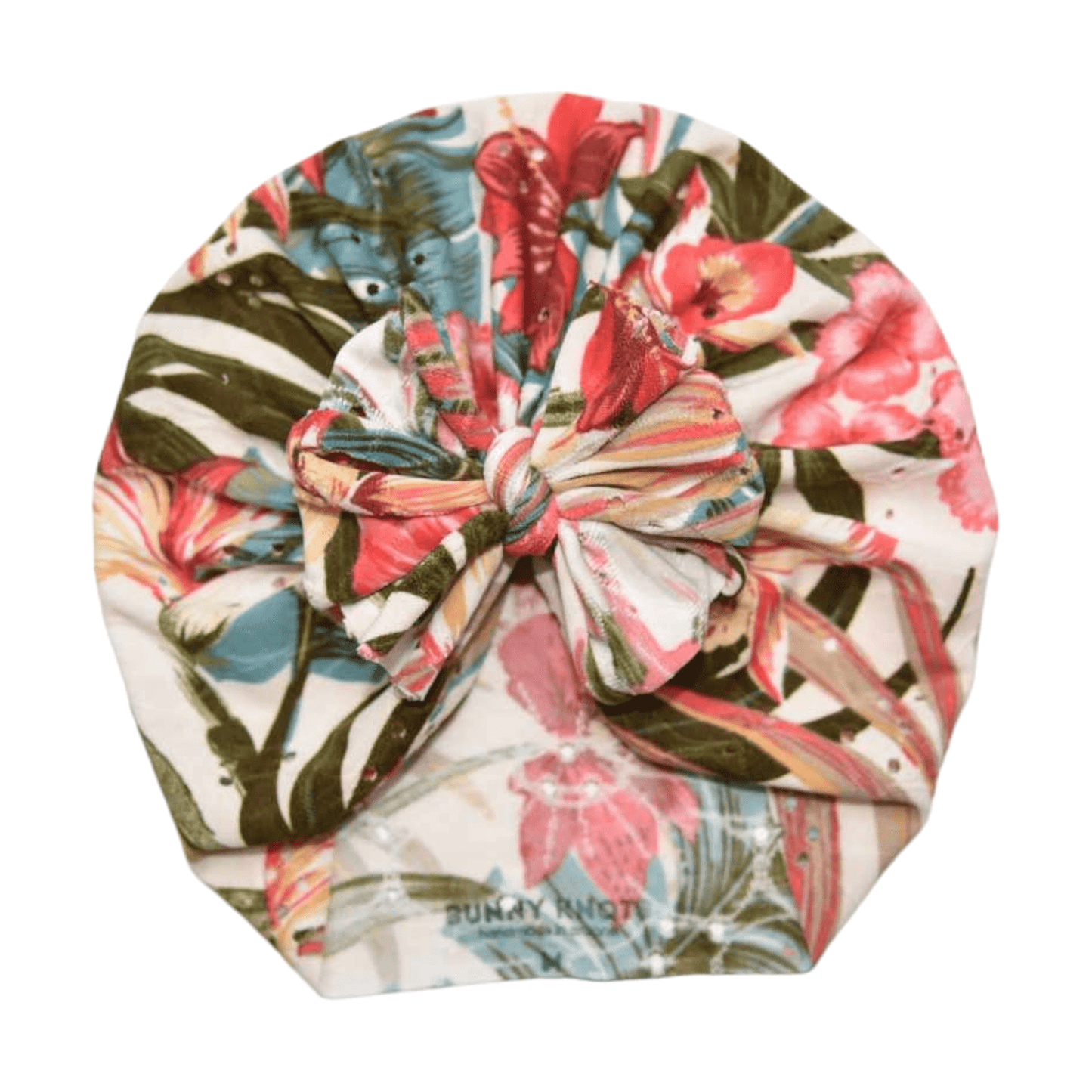 Isla Too | Tiki Floral | Eyelet Headwrap - Bunny Knots