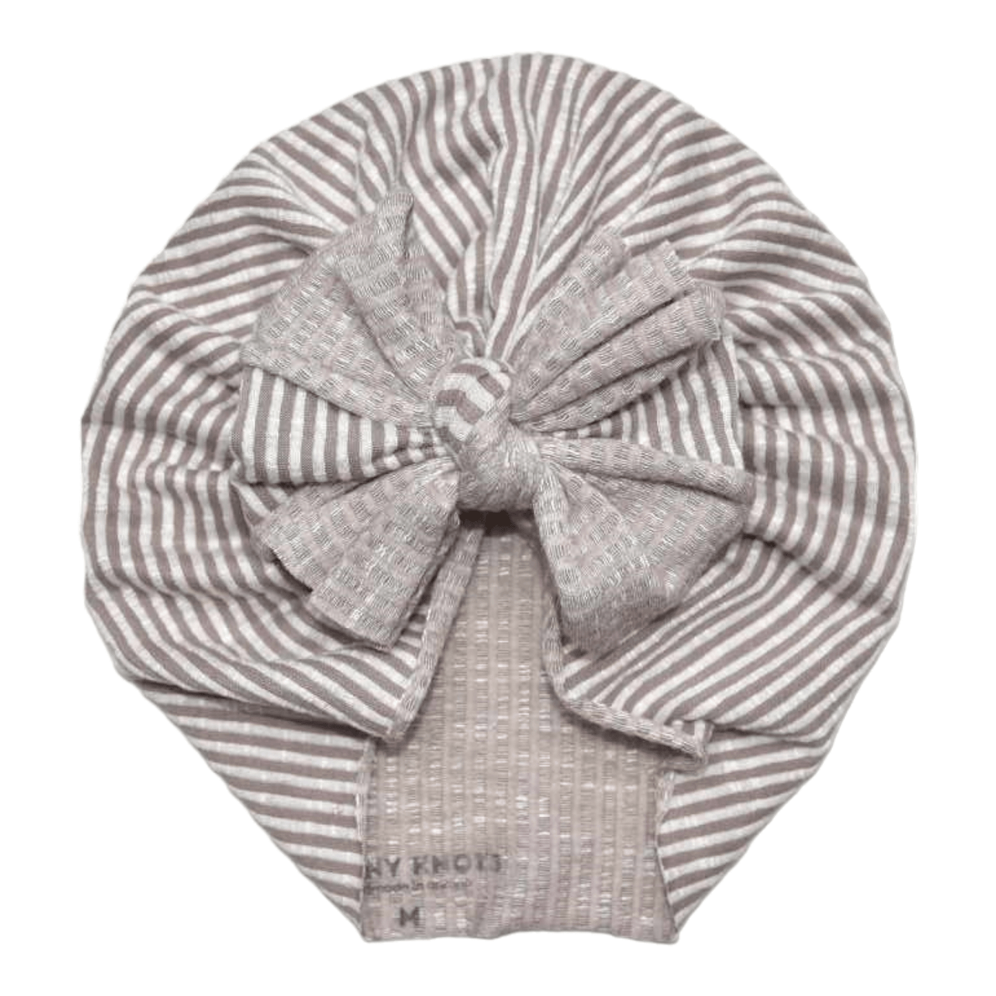 Keliah | Stone Hearth Stripe | Buttery Rib Headwrap - Bunny Knots