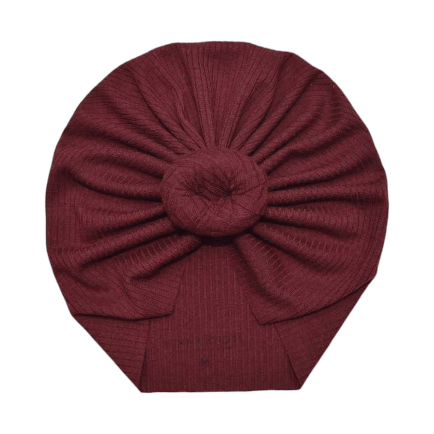 Wynni | Spiced Burgundy | Brushed Rib Headwrap - Bunny Knots