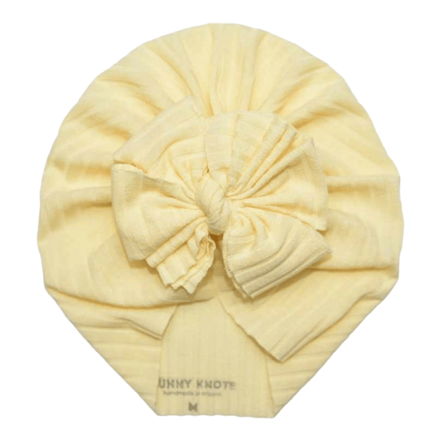 Shania | Sweet Daffodil | Brushed Rib Headwrap - Bunny Knots