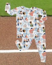 Load image into Gallery viewer, Sandlot For-ev-er | Fitted Bamboo Loungewear Set
