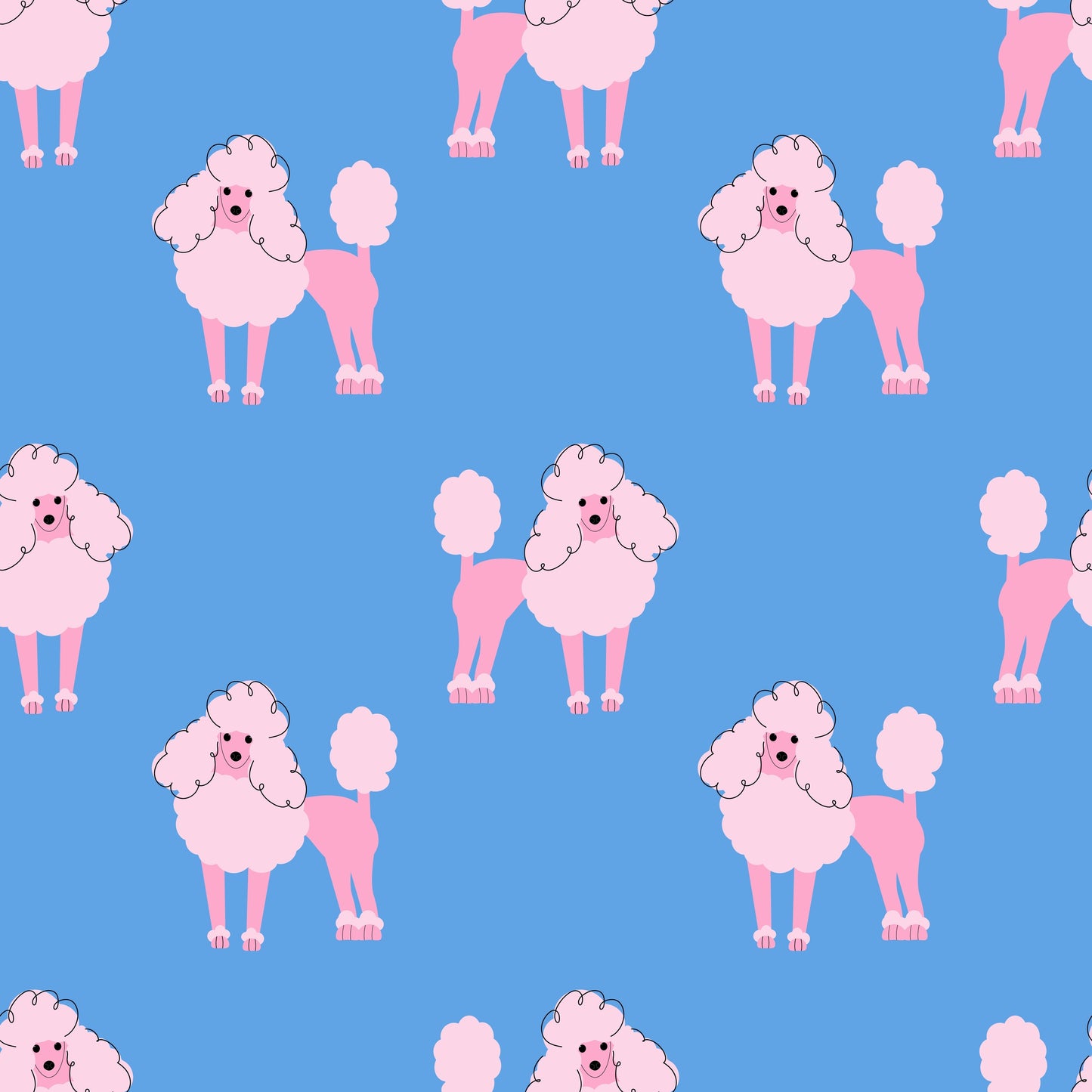 Posh Poodle Twirl Dress