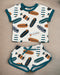 Surfs Up | Bamboo Retro Shortie Set