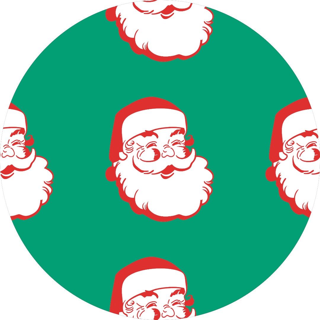 Father Christmas (Green) | Bamboo Ruffle Gown