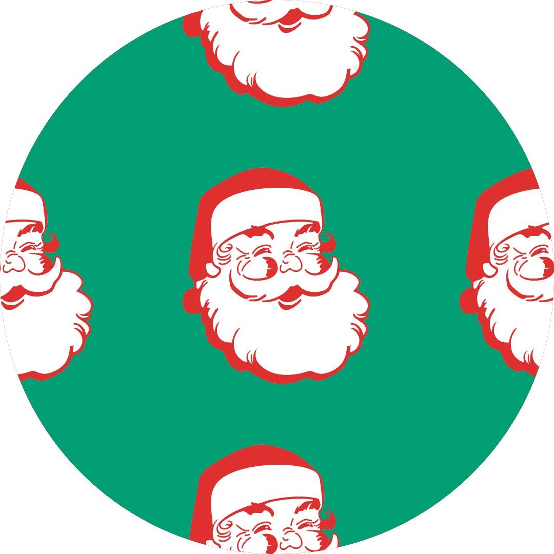 Father Christmas (Green) | Bamboo Ruffle Gown - Bunny Knots