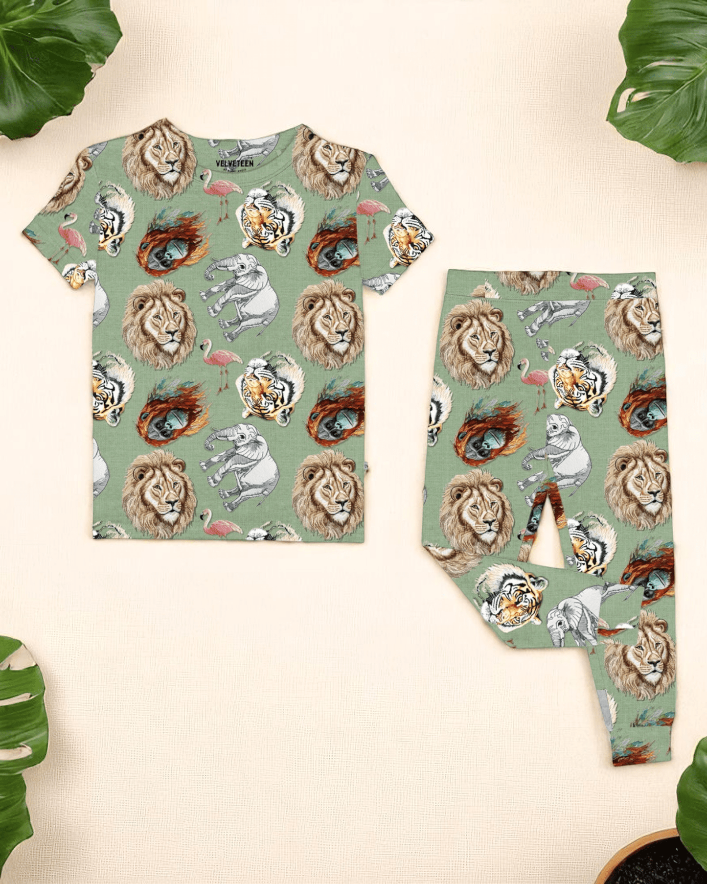 Zootopia | Modal Short Sleeve 2 - Piece Lounge Set - Bunny Knots