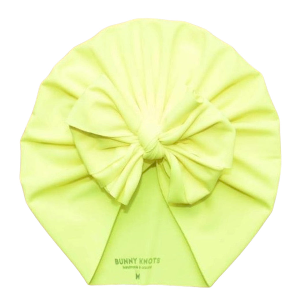 Kimber | Glistening Neon Yellow | Swim Headwrap
