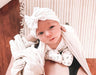 Betty | Modern White | Classic Headwrap