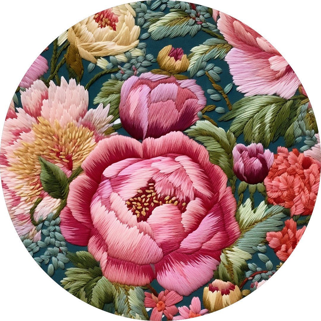 Pretty Peony | Bamboo Fleece Jogger Set - Bunny Knots