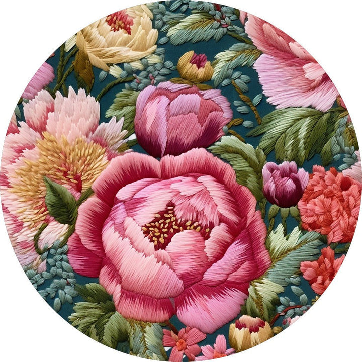 Pretty Peony | Bamboo Fleece Jogger Set - Bunny Knots