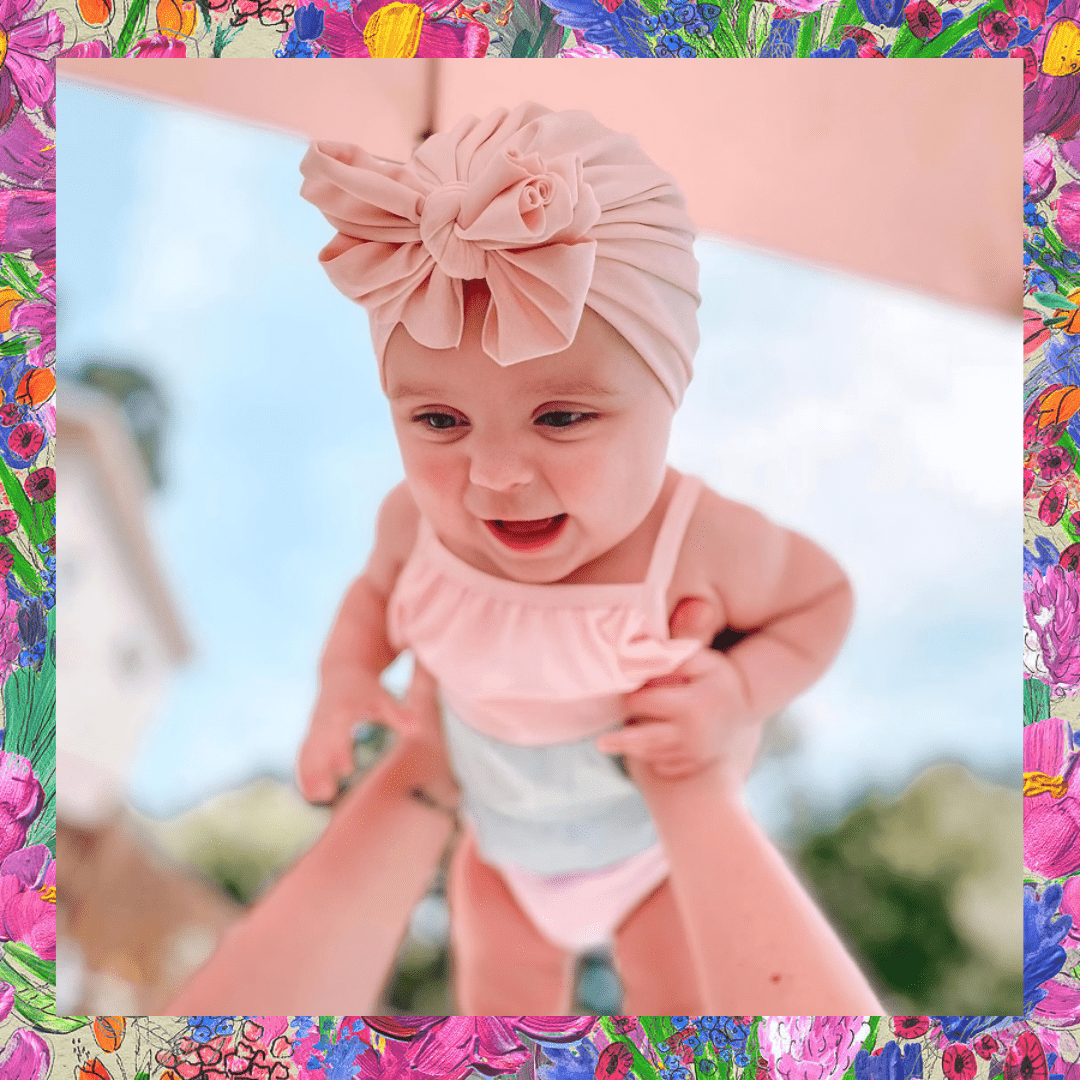 Cherub | Ballet Pink | Swim Headwr - Bunny Knots