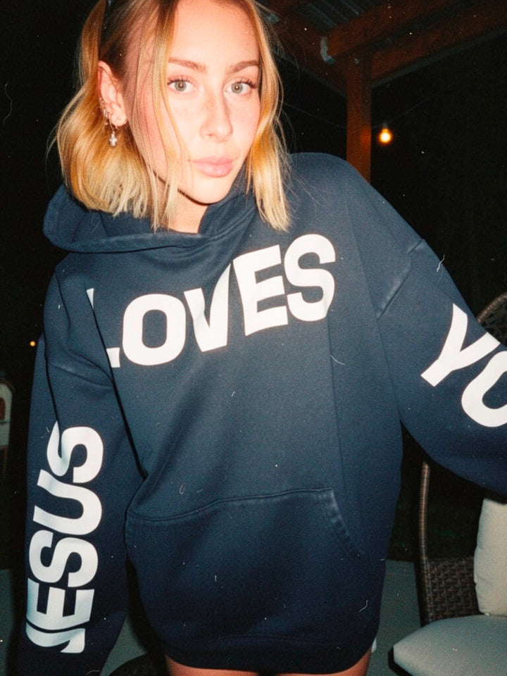 Jesus Loves You Luxe Hoodie