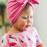 Clairabelle | Tutti Fruitti Pink | French Terry Headwrap