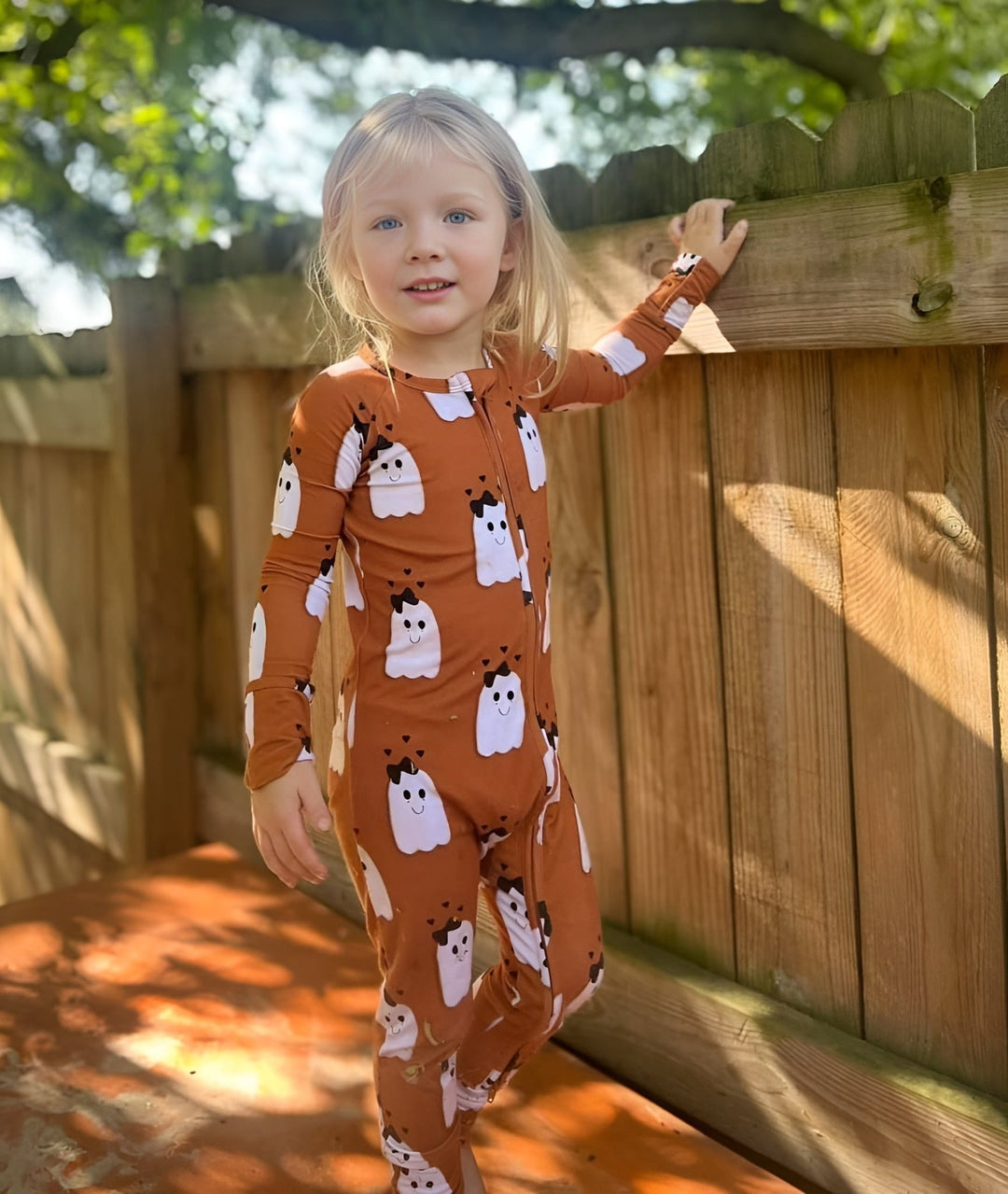 Little Bow Boo | Bamboo Loungewear Set - Bunny Knots