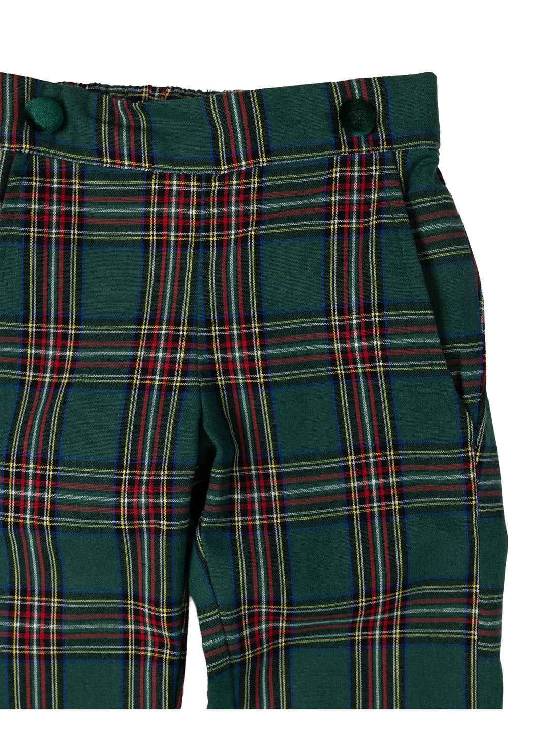 Girls Tartan Trousers