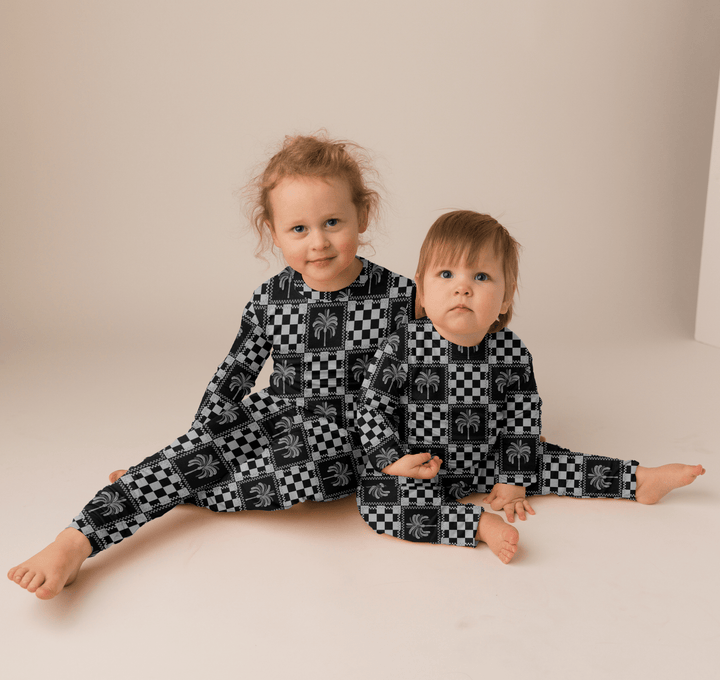 Stay Salty | Fitted Bamboo Loungewear Set - Bunny Knots