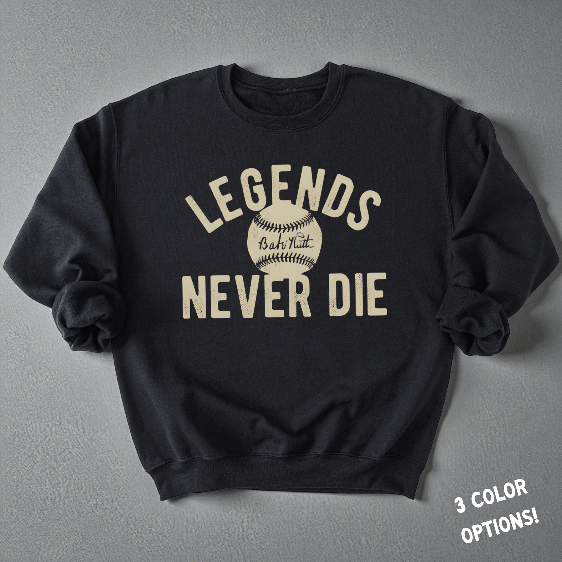 The Babe Crewneck Sweatshirt - Bunny Knots