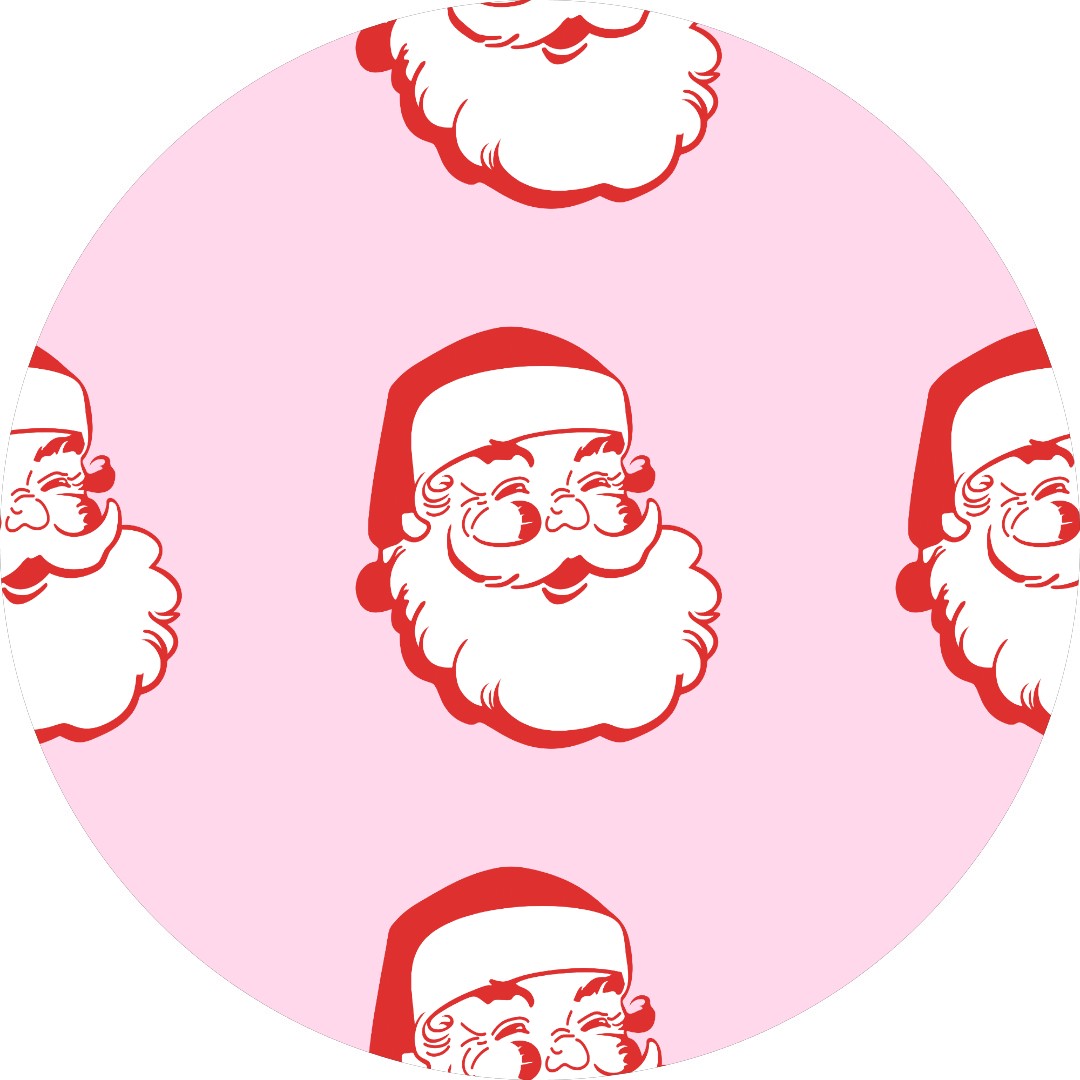 Father Christmas (Pink) | Women's Bamboo Loungewear Set