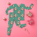 Gumdrop Pop (Teal) | Modal 2-Piece Pajama Set