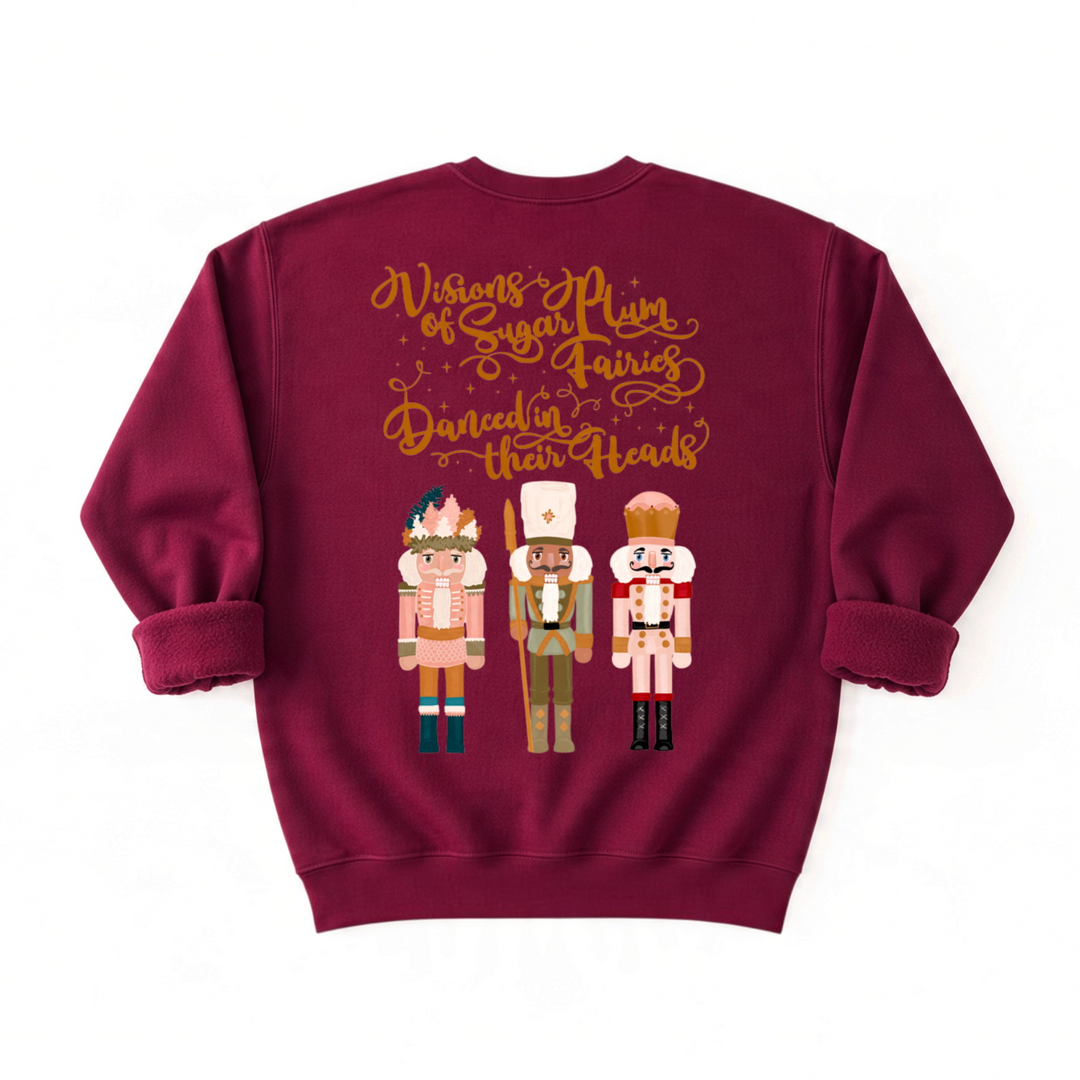 Visions Of Sugar Plums Crewneck Sweatshirt