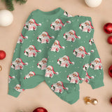 Christmas Carols | Bamboo French Terry Jogger Set