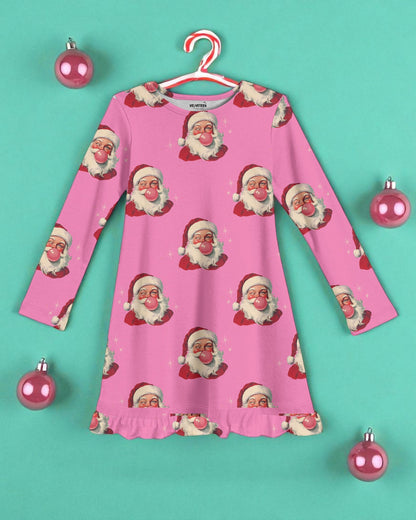 Gumdrop Pop (Pink) | Modal Ruffle Gown
