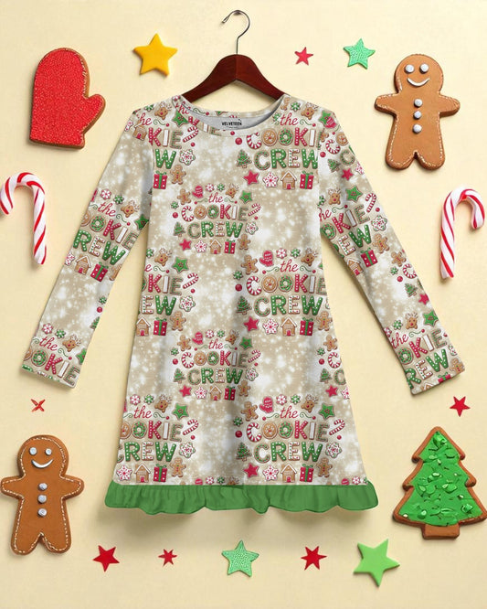 Cookie Crew | Modal Ruffle Gown