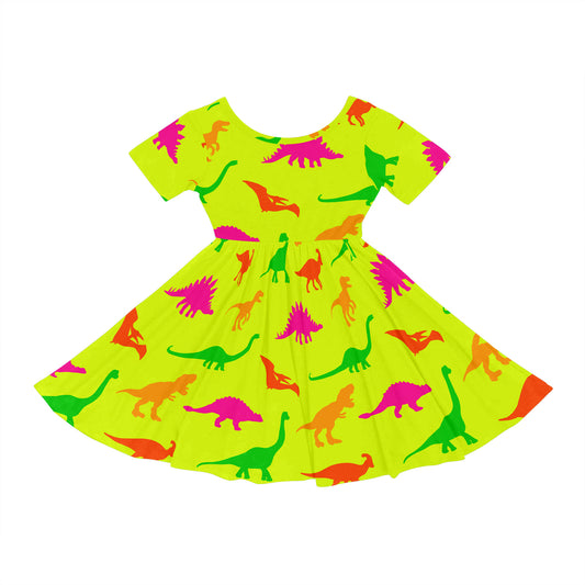 Neonnosaurus Twirl Dress
