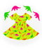 Neonnosaurus Twirl Dress