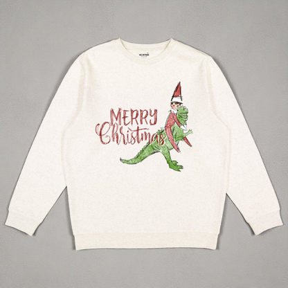 Elf-a-Saurus Crewneck Sweatshirt