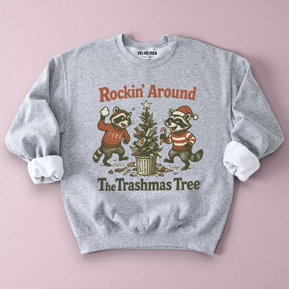 Trashmas Tree Crewneck Sweatshirt