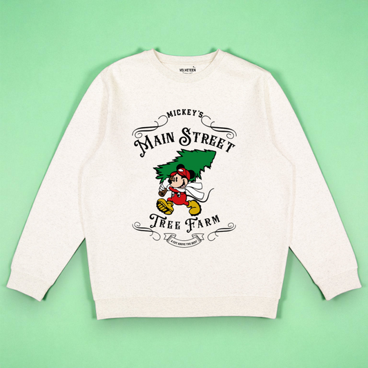 Mickey's Tree Farm Crewneck Sweatshirt